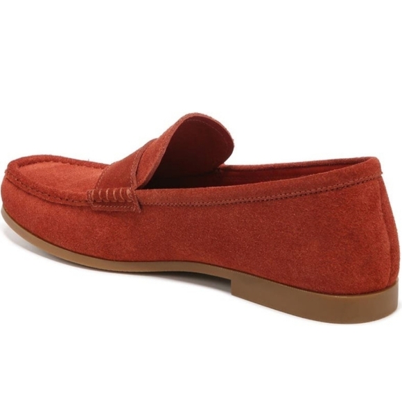 NWOT Vince Men's Daly Loafer in Sunset Orange, Size 8/Women's Size 10 - Picture 12 of 14
